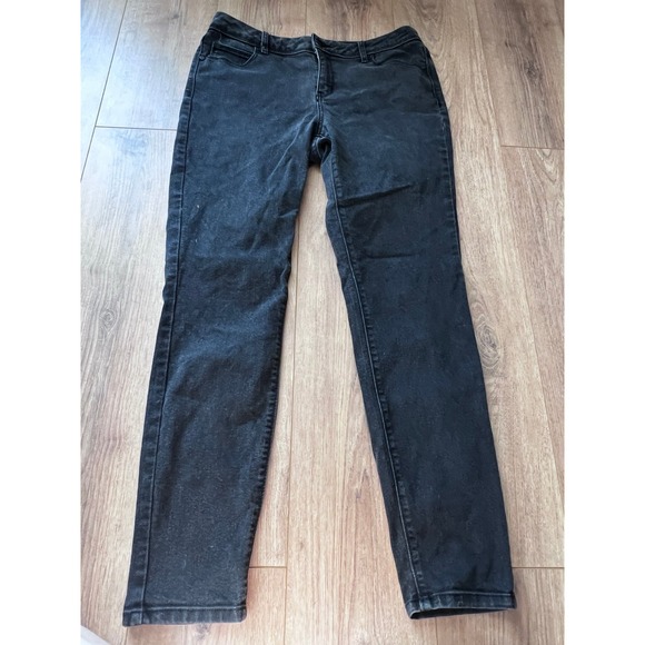 Simply Vera Women's Black Skinny‎ Jeans 8 - Picture 5 of 6